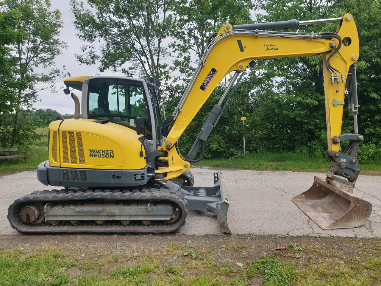 WACKER NEUSON EZ 80 - Mini escavadeira: foto 2 WACKER NEUSON EZ 80 - Mini escavadeira: foto 2
