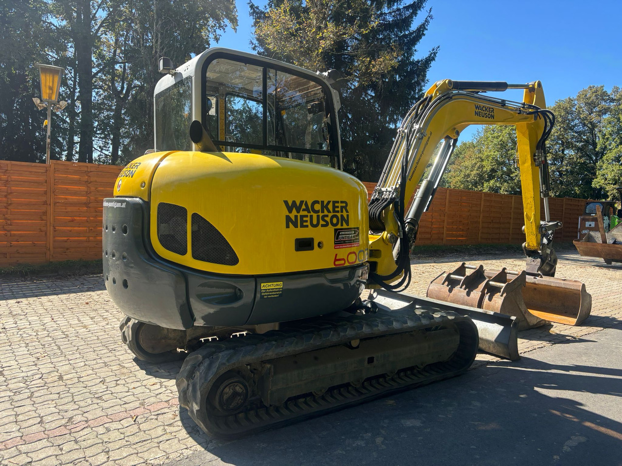 WACKER Neuson 6003 - Mini escavadeira: foto 5 WACKER Neuson 6003 - Mini escavadeira: foto 5