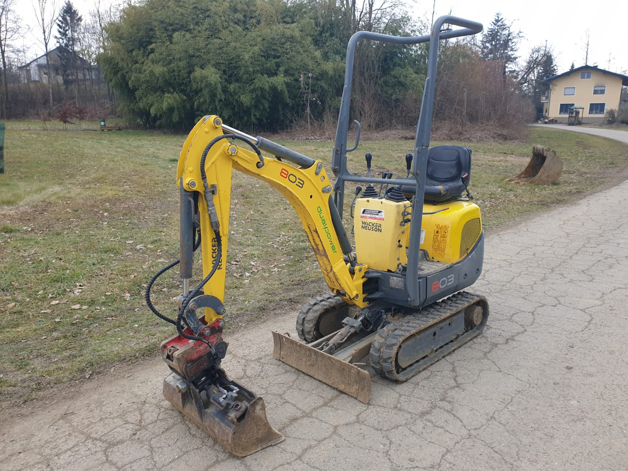 Wacker Neuson 803 - Mini escavadeira: foto 3 Wacker Neuson 803 - Mini escavadeira: foto 3