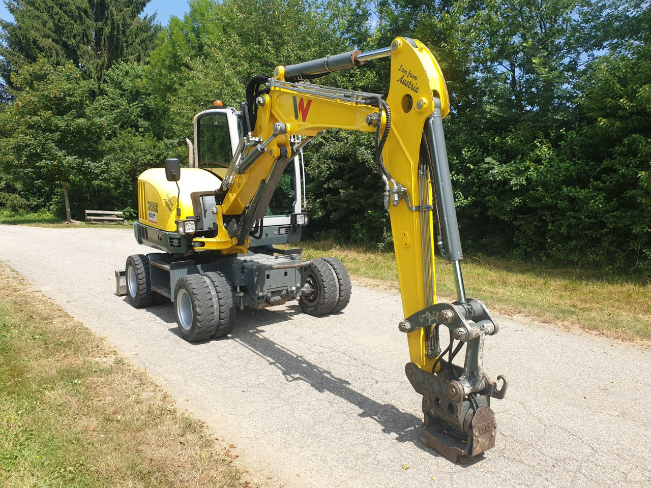 Wacker Neuson EW 65 - Escavadeira de rodas: foto 4 Wacker Neuson EW 65 - Escavadeira de rodas: foto 4