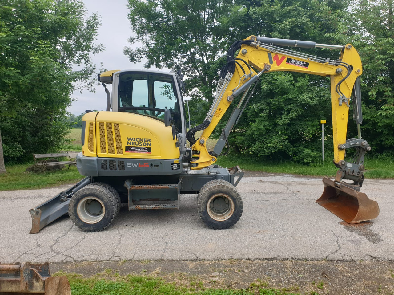 Wacker Neuson EW 65 - Escavadeira de rodas: foto 2 Wacker Neuson EW 65 - Escavadeira de rodas: foto 2