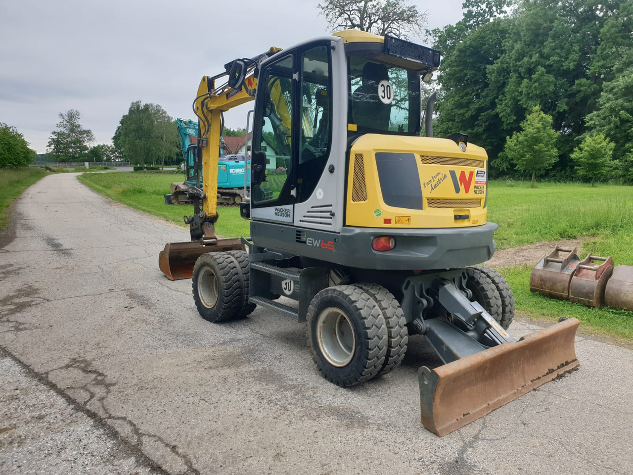 Wacker Neuson EW 65 - Escavadeira de rodas: foto 5 Wacker Neuson EW 65 - Escavadeira de rodas: foto 5