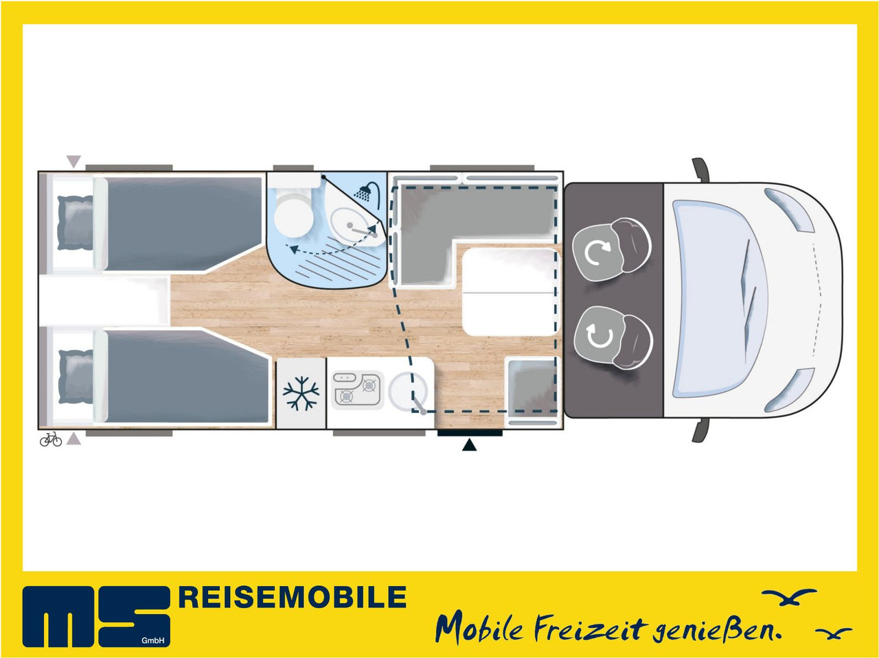Chausson 627 TITANIUM / EINZELBETTEN & 2P. HUBBETT - Autocaravana perfilada: foto 1 Chausson 627 TITANIUM / EINZELBETTEN & 2P. HUBBETT - Autocaravana perfilada: foto 1