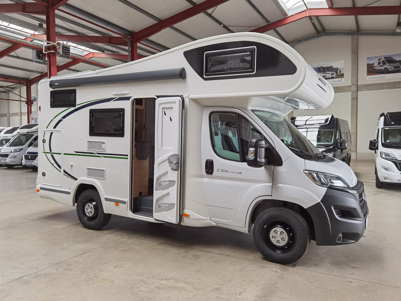 Autocaravana capucine Chausson C 514 FIRST LINE /140PS / ZUBEHÖR- PAKET / 5.99M: foto 7