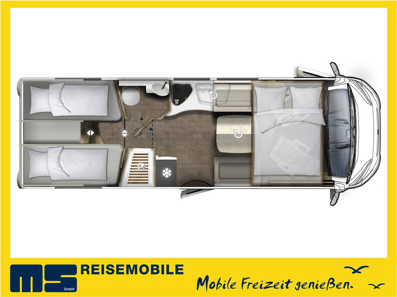 Eura Mobil INTEGRA LINE 720 EF /180PS-9G MAXI/ EINZELBETTEN - Autocaravana integral: foto 2 Eura Mobil INTEGRA LINE 720 EF /180PS-9G MAXI/ EINZELBETTEN - Autocaravana integral: foto 2