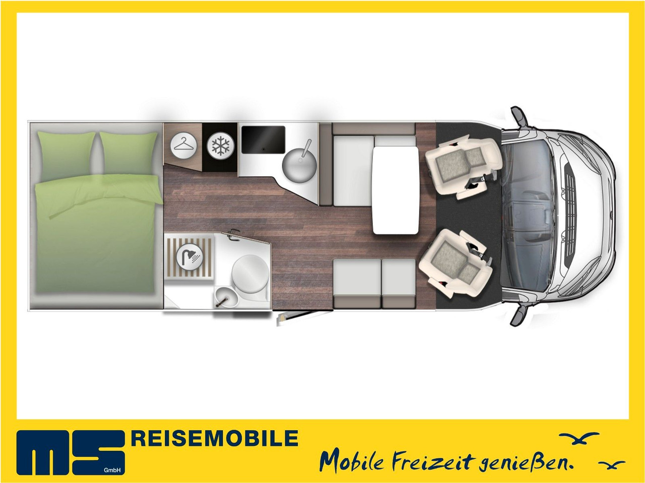 Forster T 699 HB / 140PS / EB - HUBBETT & HECKBETT - Autocaravana perfilada: foto 3 Forster T 699 HB / 140PS / EB - HUBBETT & HECKBETT - Autocaravana perfilada: foto 3