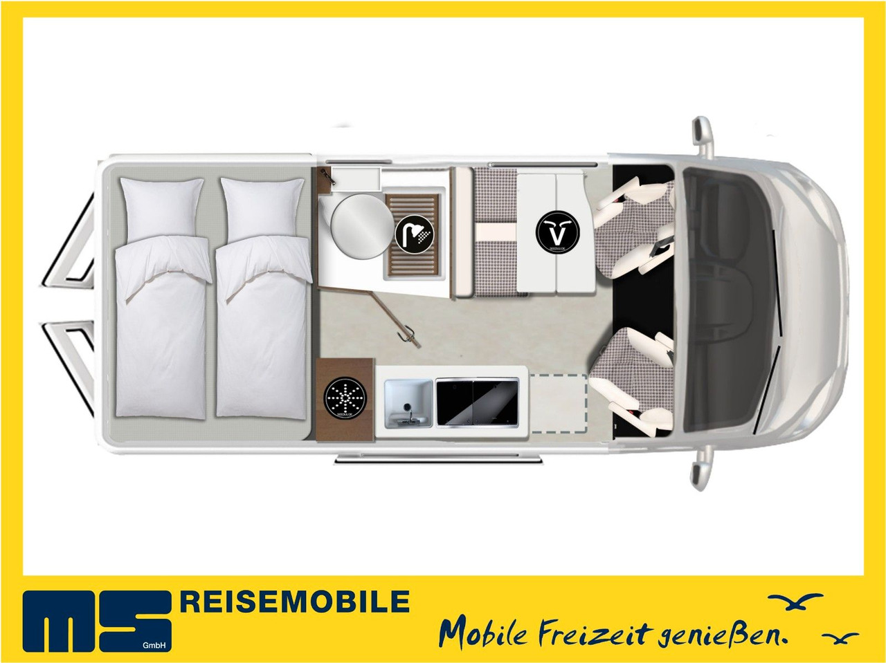 Karmann DAVIS 590 LIFESTYLE / 140PS / SKY-ROOF & ALU - Campervan: foto 2 Karmann DAVIS 590 LIFESTYLE / 140PS / SKY-ROOF & ALU - Campervan: foto 2