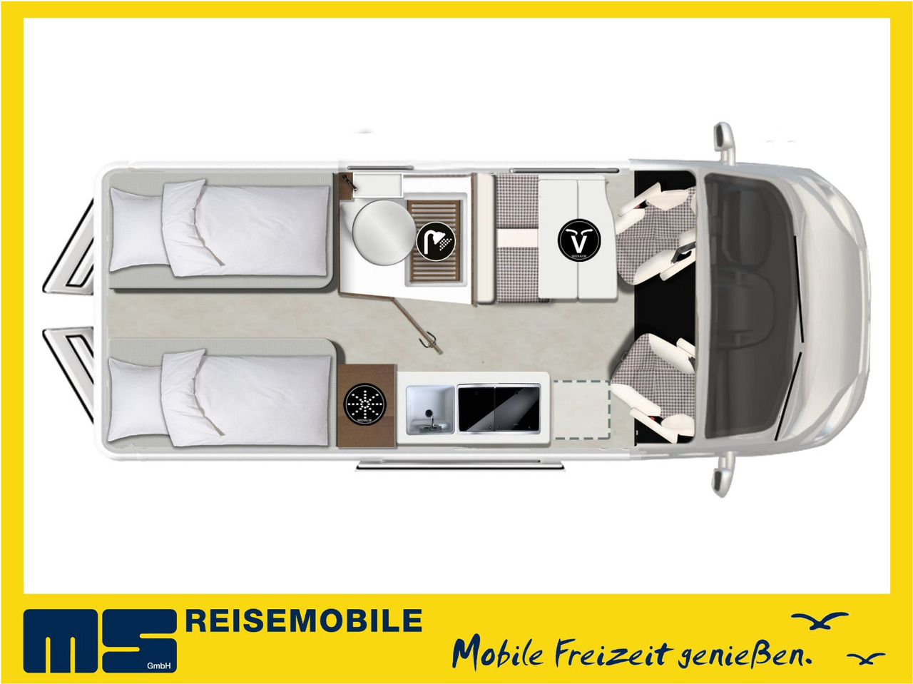 Karmann DAVIS 620 LIFESTYLE/-MODELL 2026- / EINZELBETTEN - Campervan: foto 1 Karmann DAVIS 620 LIFESTYLE/-MODELL 2026- / EINZELBETTEN - Campervan: foto 1