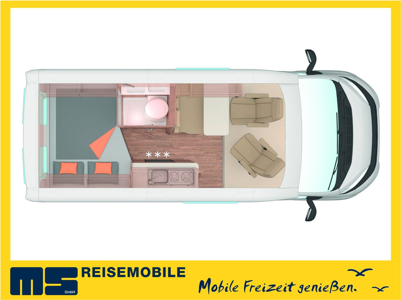 Weinsberg CARABUS GREY 540 MQ - EDITION FIRE /-2026-/140PS - Campervan: foto 2 Weinsberg CARABUS GREY 540 MQ - EDITION FIRE /-2026-/140PS - Campervan: foto 2