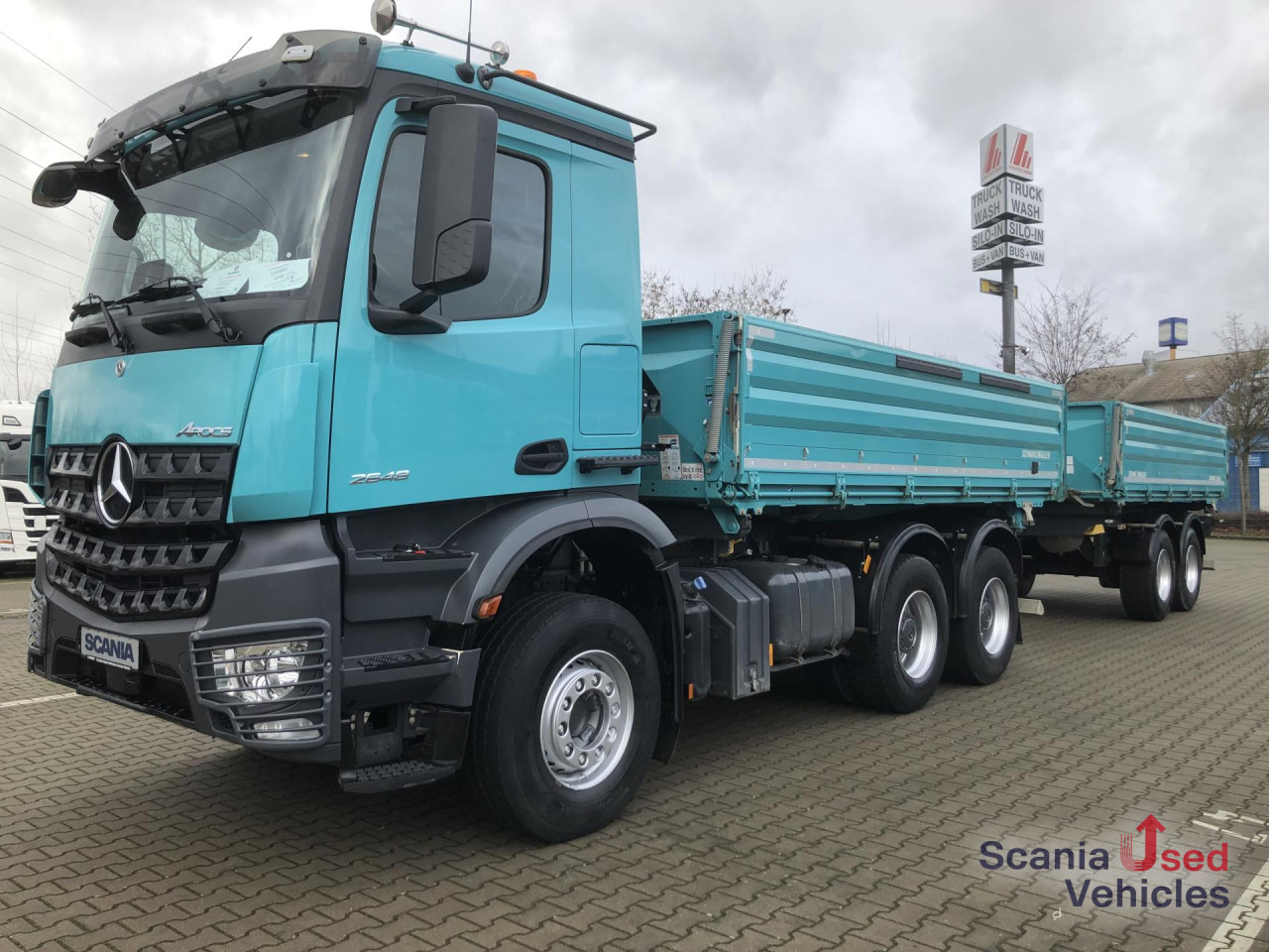 MERCEDES-BENZ Arocs 2648 / Komplettzug - Camião basculante: foto 1 MERCEDES-BENZ Arocs 2648 / Komplettzug - Camião basculante: foto 1
