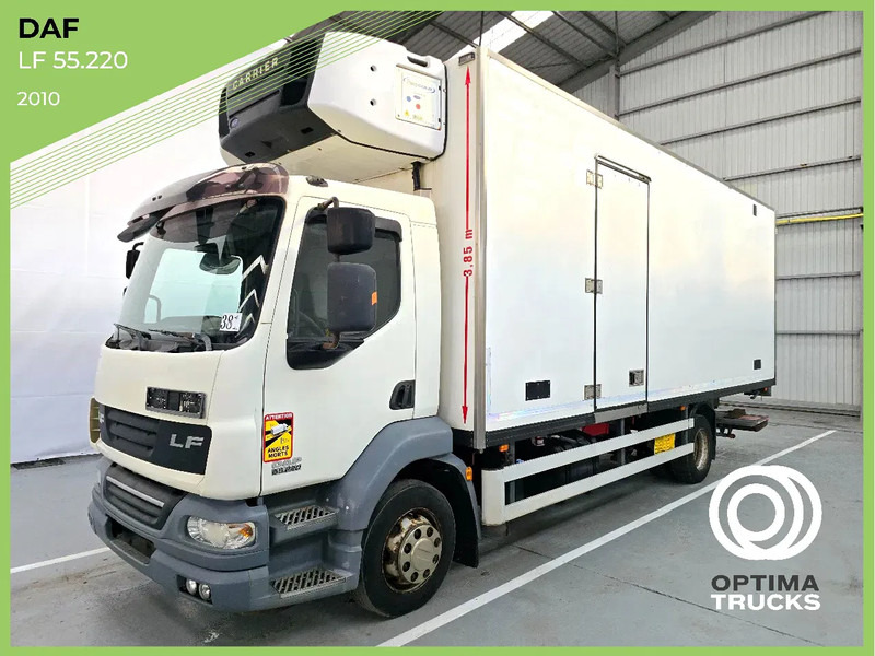 DAF LF 55.220 EURO 5 / CARRIER / MULTITEMPERATUUR / DHOLLANDIA - Camião frigorífico: foto 1 DAF LF 55.220 EURO 5 / CARRIER / MULTITEMPERATUUR / DHOLLANDIA - Camião frigorífico: foto 1