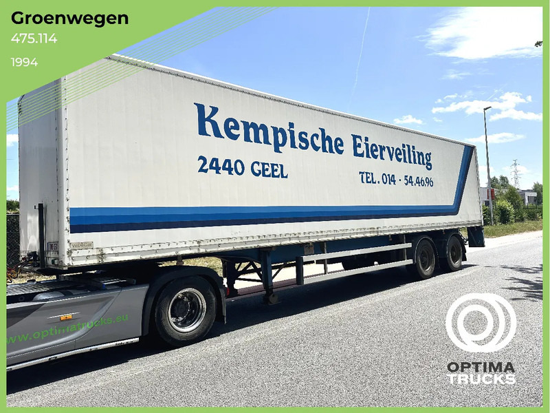 Groenewegen 475.114 - Semi-reboque furgão: foto 1 Groenewegen 475.114 - Semi-reboque furgão: foto 1