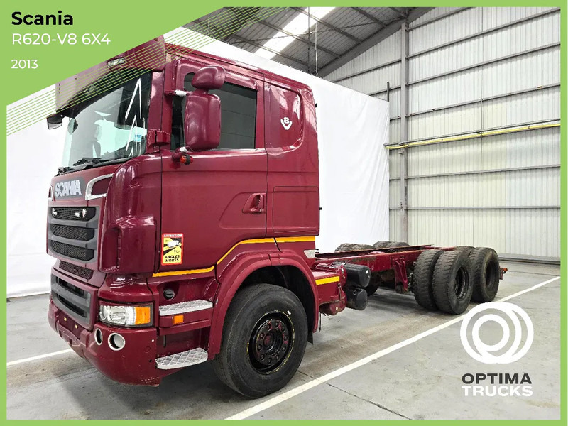 Scania R620-V8 6x4 / RETARDER / AIRCO / EURO 5 - Camião chassi: foto 1 Scania R620-V8 6x4 / RETARDER / AIRCO / EURO 5 - Camião chassi: foto 1