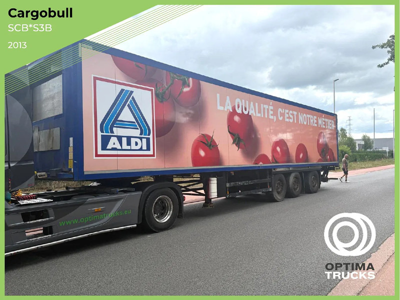 Schmitz Cargobull SCB*S3B / DHOLLANDIA 3000kg / LIFTAS / STUURAS - Semi-reboque furgão: foto 1 Schmitz Cargobull SCB*S3B / DHOLLANDIA 3000kg / LIFTAS / STUURAS - Semi-reboque furgão: foto 1