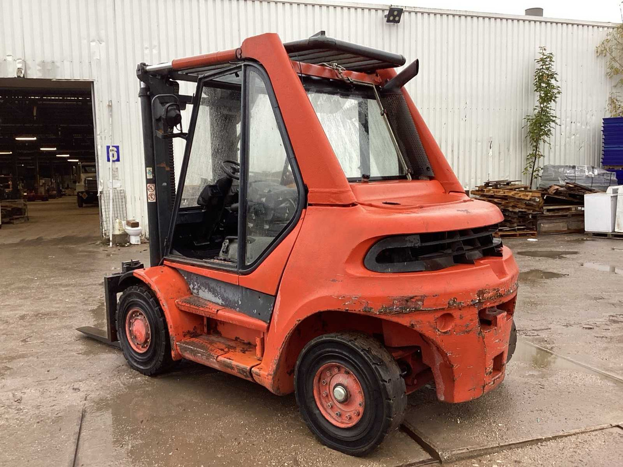 1996 LINDE H 80D FORKLIFT - Empilhadeira: foto 4 1996 LINDE H 80D FORKLIFT - Empilhadeira: foto 4