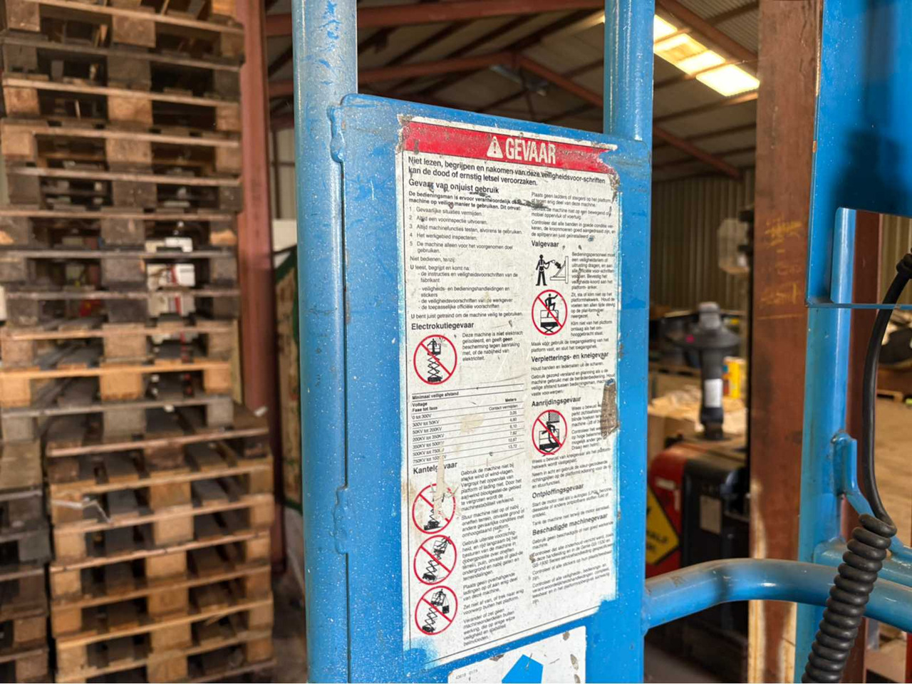 Plataforma aérea 1997 GENIE GS-2032 AERIAL PLATFORM: foto 17