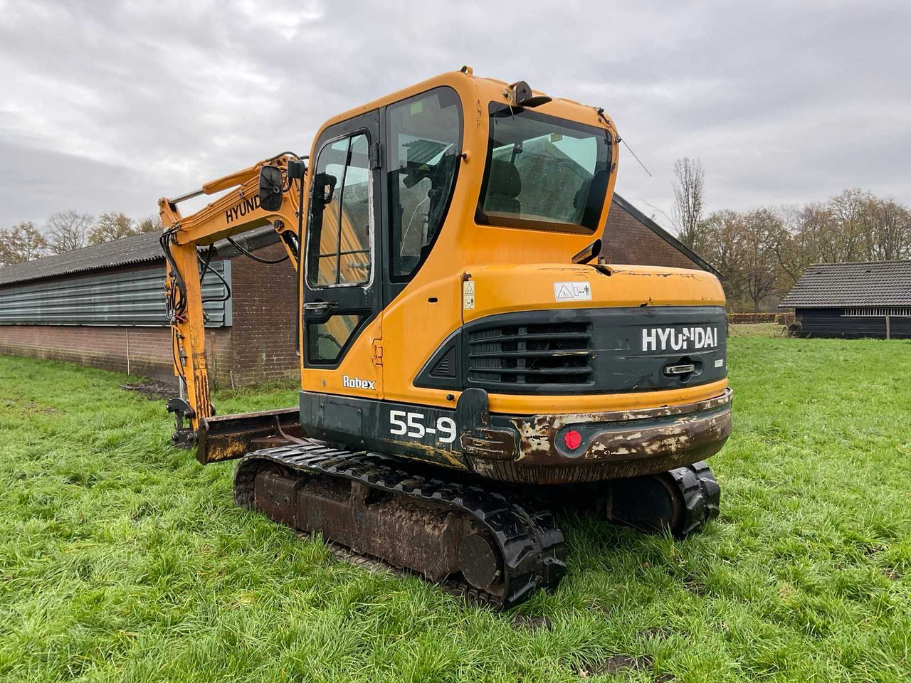 2012 HYUNDAI ROBEX 55-9 MIDI EXCAVATOR - Escavadeira: foto 3 2012 HYUNDAI ROBEX 55-9 MIDI EXCAVATOR - Escavadeira: foto 3