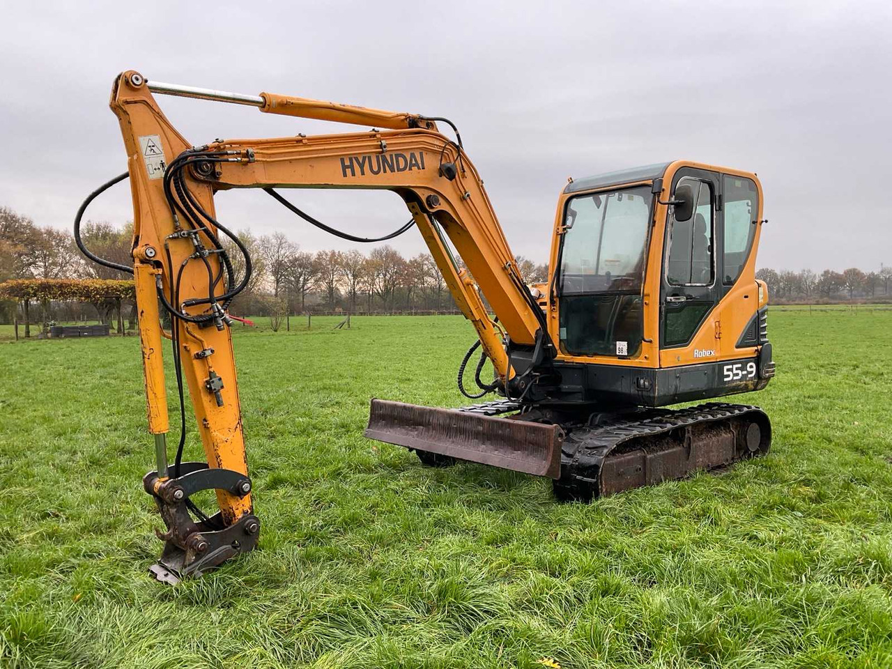 2012 HYUNDAI ROBEX 55-9 MIDI EXCAVATOR - Escavadeira: foto 1 2012 HYUNDAI ROBEX 55-9 MIDI EXCAVATOR - Escavadeira: foto 1