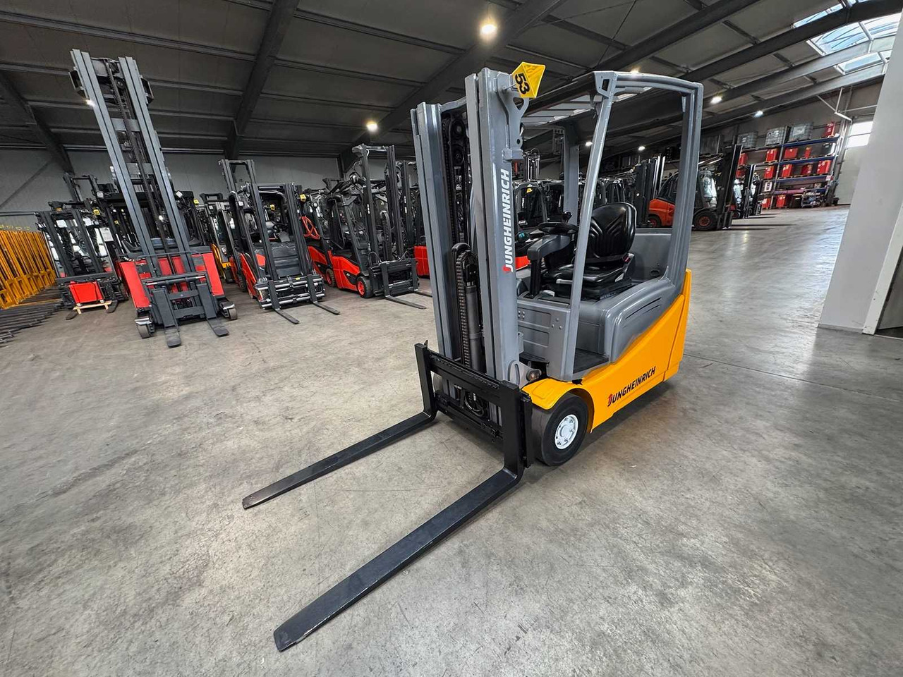 47/2019 JUNGHEINRICH EFG216 1,600KG TRIPLEX 425CM ELECTRIC FORKLIFT 6,575 HOURS - Empilhadeira: foto 4 47/2019 JUNGHEINRICH EFG216 1,600KG TRIPLEX 425CM ELECTRIC FORKLIFT 6,575 HOURS - Empilhadeira: foto 4