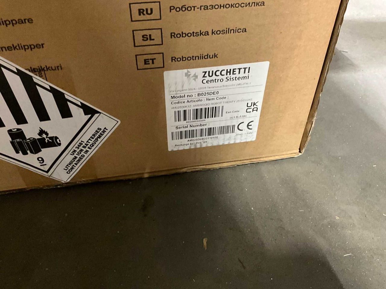 Ambrogio Twenty 25 Delux  - Cortador de grama: foto 5 Ambrogio Twenty 25 Delux  - Cortador de grama: foto 5