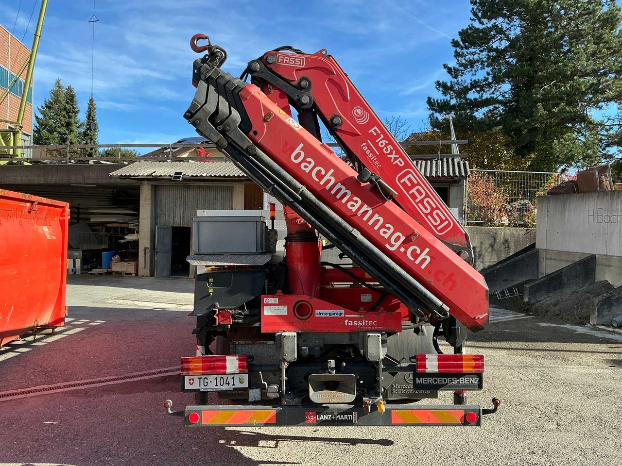 2008 MERCEDES-BENZ ACTROS 2541 TRUCK WITH REAR CRANE - Camião: foto 5 2008 MERCEDES-BENZ ACTROS 2541 TRUCK WITH REAR CRANE - Camião: foto 5