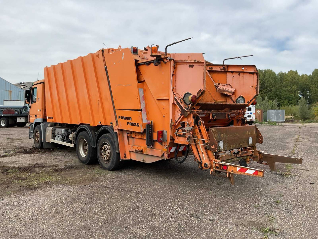 2009 MERCEDES-BENZ ACTROS 2532 GARBAGE TRUCK - Camião: foto 4 2009 MERCEDES-BENZ ACTROS 2532 GARBAGE TRUCK - Camião: foto 4
