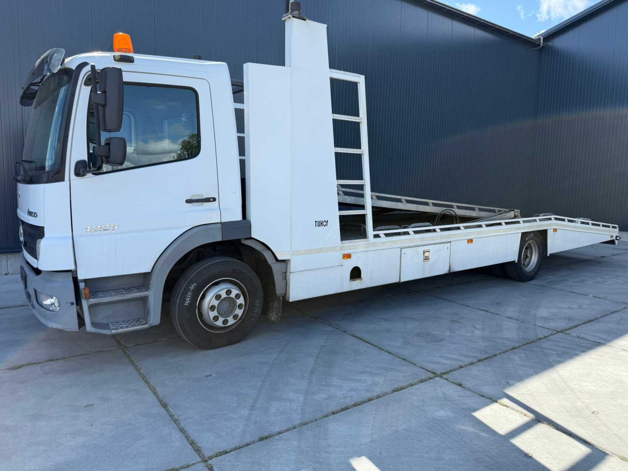 MERCEDES-BENZ - TIJHOF CAR TRANSPORTER - ATEGO 1223 - TRUCK - 2007 - Camião: foto 1 MERCEDES-BENZ - TIJHOF CAR TRANSPORTER - ATEGO 1223 - TRUCK - 2007 - Camião: foto 1