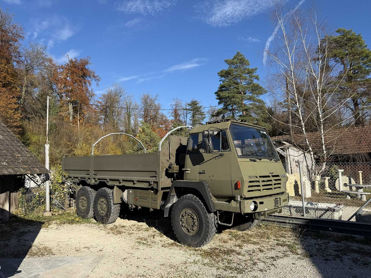 STEYR - 1491.320 / P40 / 6X6M - TRUCK - 1998 - Camião: foto 3 STEYR - 1491.320 / P40 / 6X6M - TRUCK - 1998 - Camião: foto 3