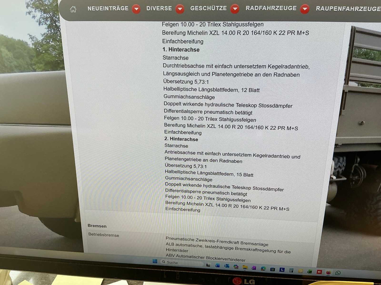 Camião STEYR - 1491.320 / P40 / 6X6M - TRUCK - 1998: foto 14