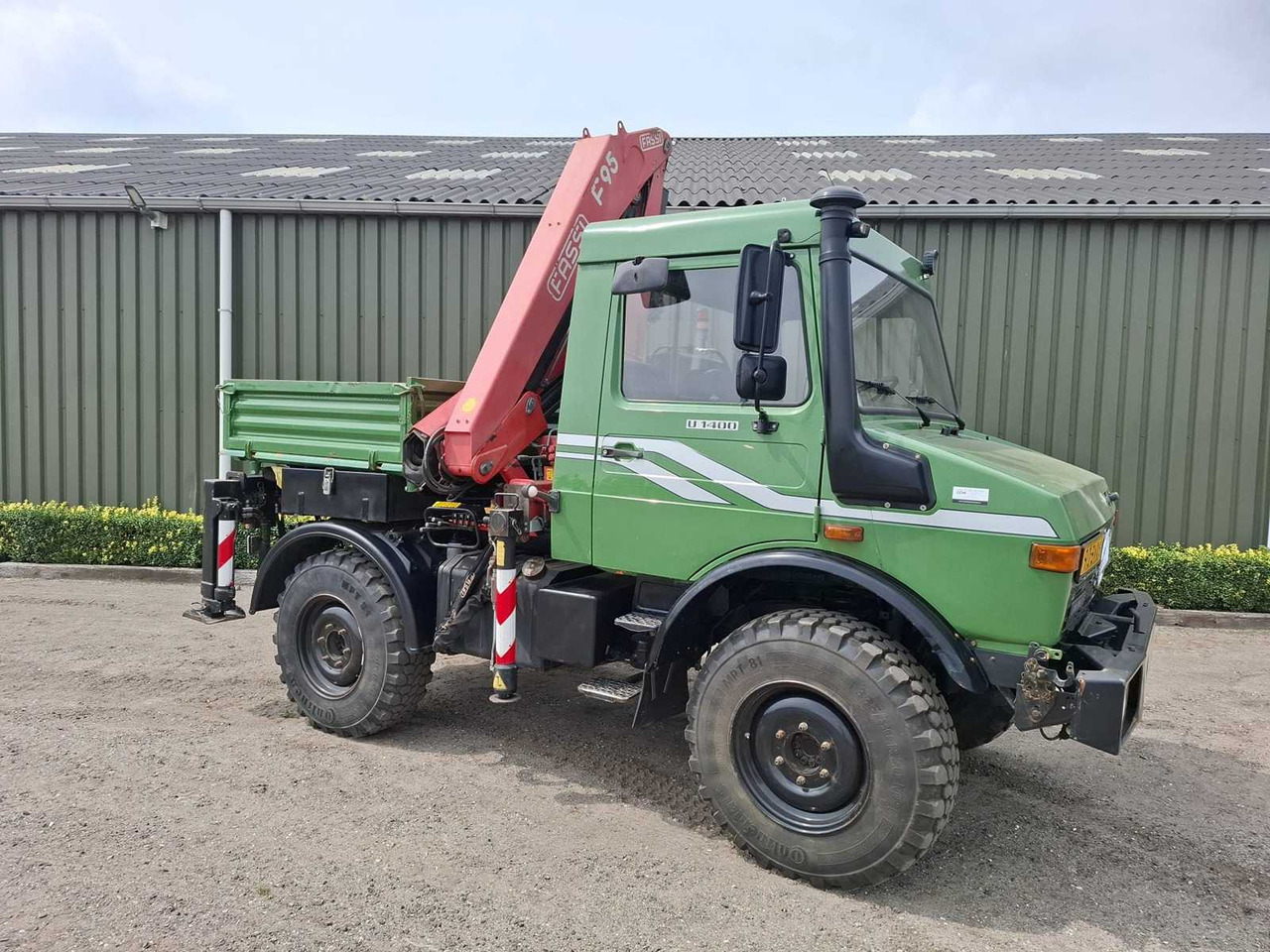 UNIMOG - 1400 - FASSI F95 CRANE - TRUCK - Camião: foto 3 UNIMOG - 1400 - FASSI F95 CRANE - TRUCK - Camião: foto 3