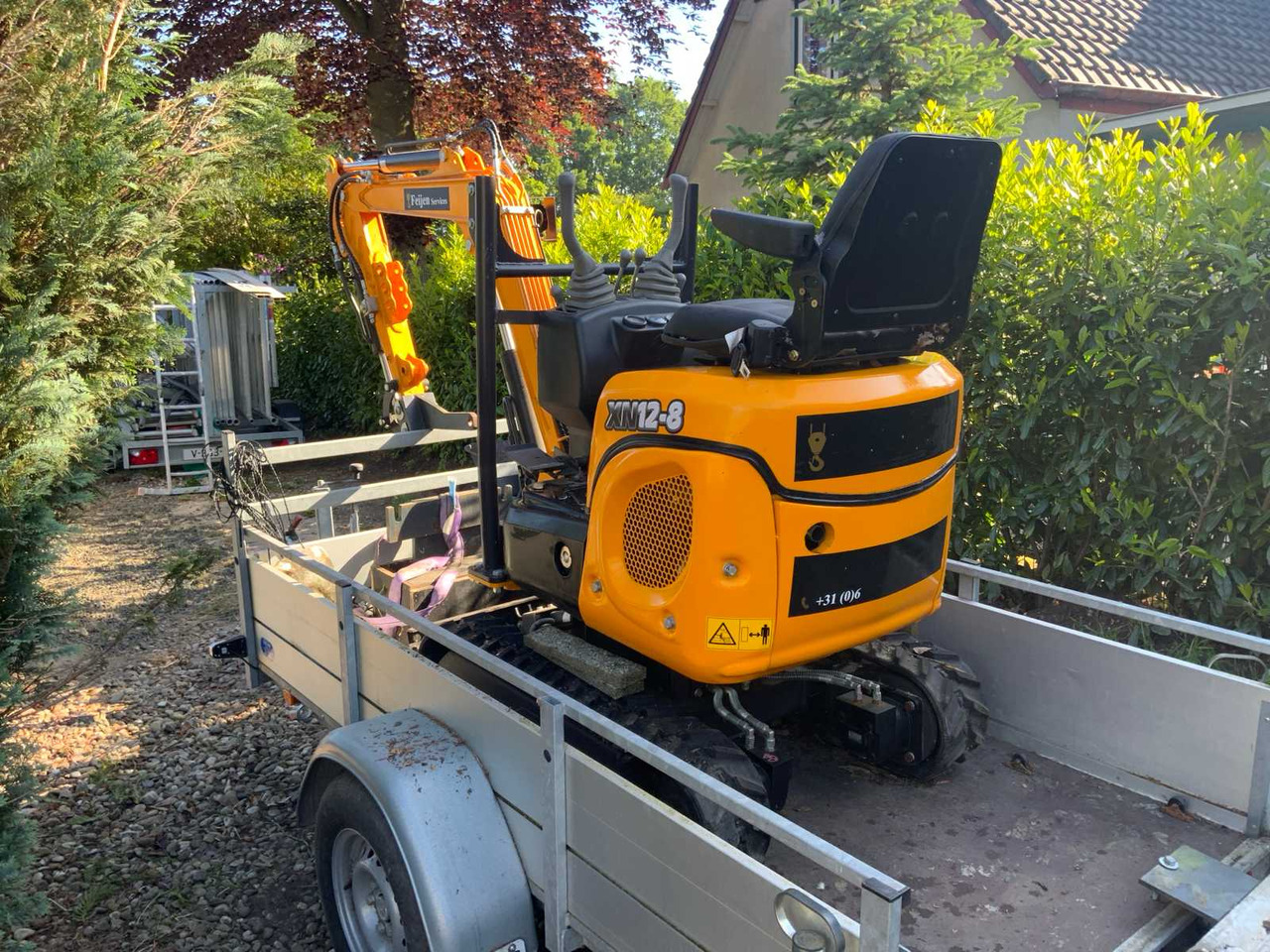 Crawler Excavator XN12-8 - Mini escavadeira: foto 4 Crawler Excavator XN12-8 - Mini escavadeira: foto 4