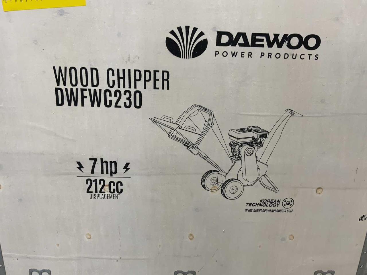 Estilhaçadora de madeira Daewoo DWFWC230: foto 14