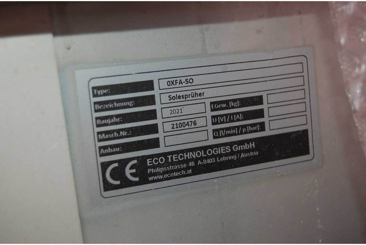 Ecotech XFA-P - Espalhador de areia/ Sal: foto 3 Ecotech XFA-P - Espalhador de areia/ Sal: foto 3