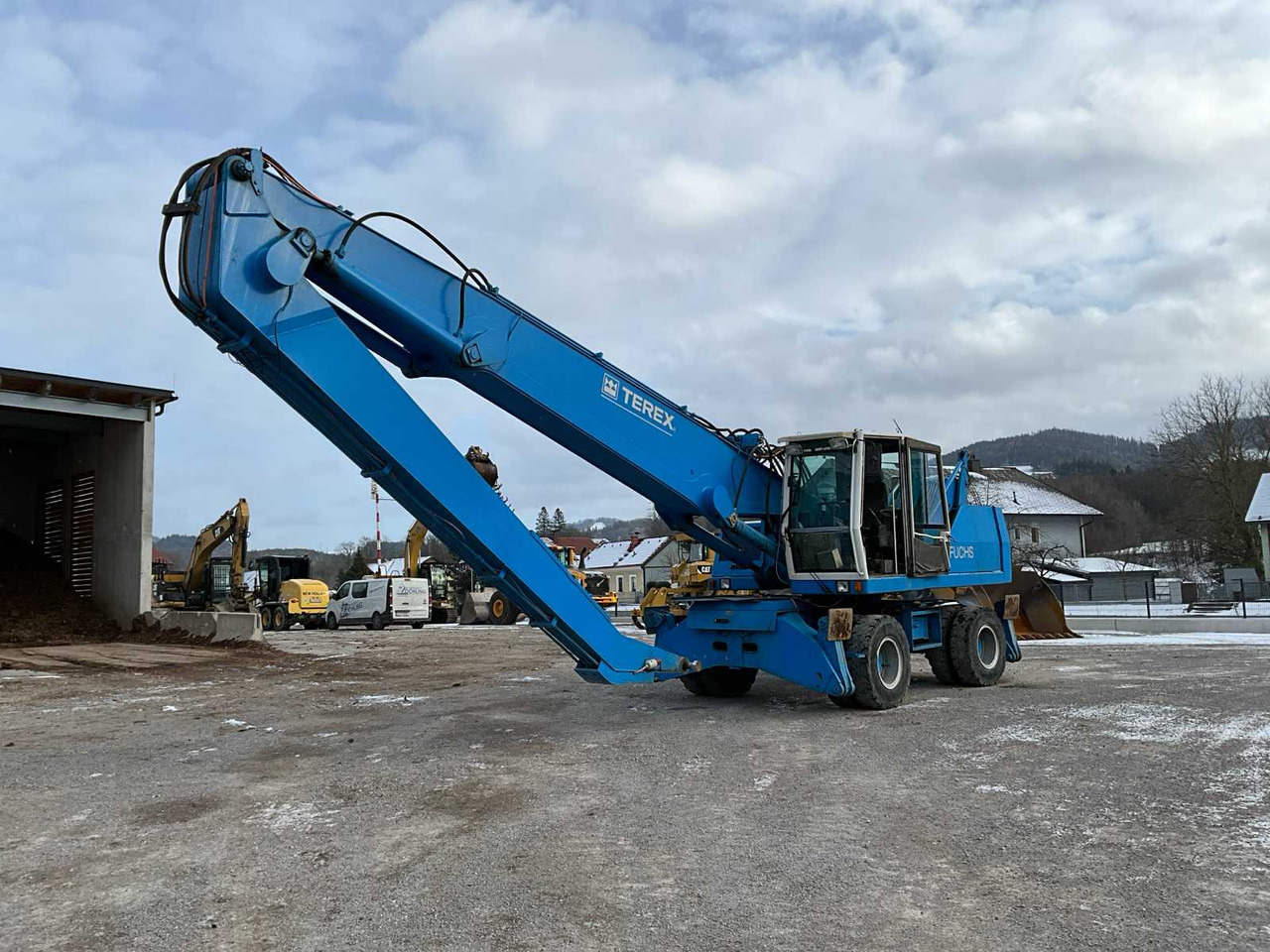Fuchs MHL350 - Escavadeira de rodas: foto 4 Fuchs MHL350 - Escavadeira de rodas: foto 4