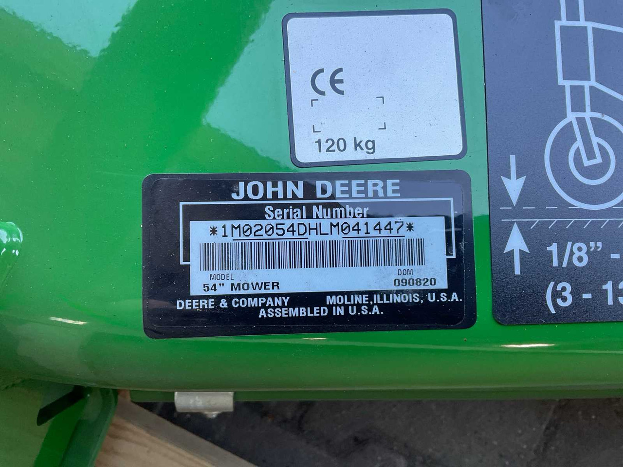 John Deere 54” - Triturador de martelos/ Destroçador: foto 3 John Deere 54” - Triturador de martelos/ Destroçador: foto 3