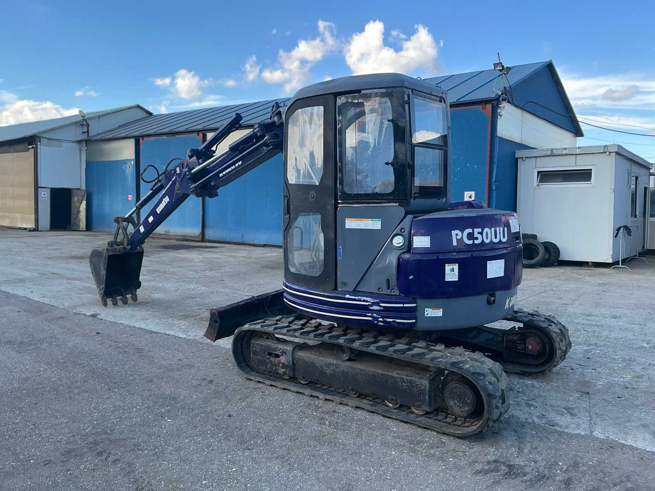 Komatsu PC50 UU-2 - Mini escavadeira: foto 3 Komatsu PC50 UU-2 - Mini escavadeira: foto 3