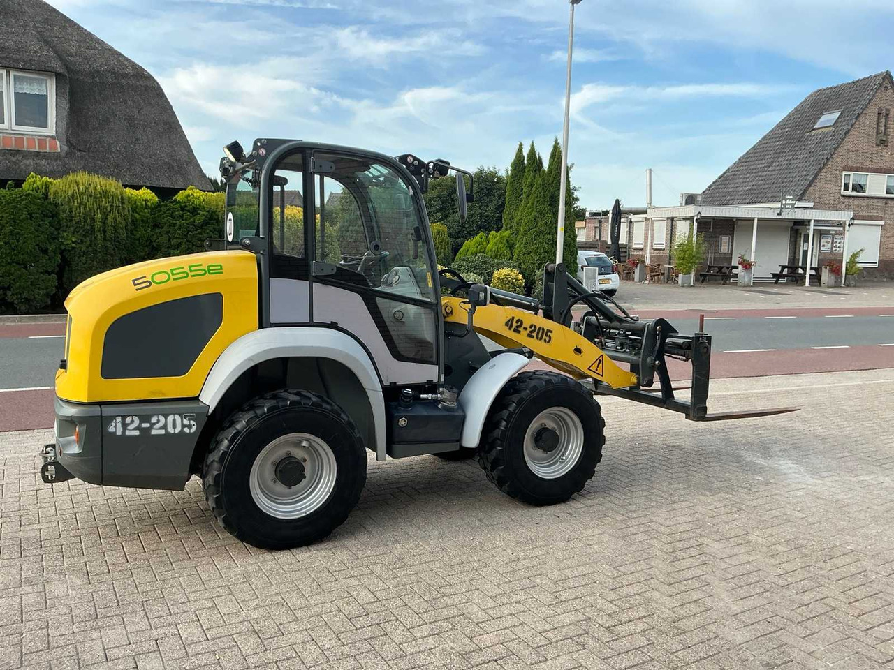 Pá carregadora de rodas Kramer 5055E: foto 7