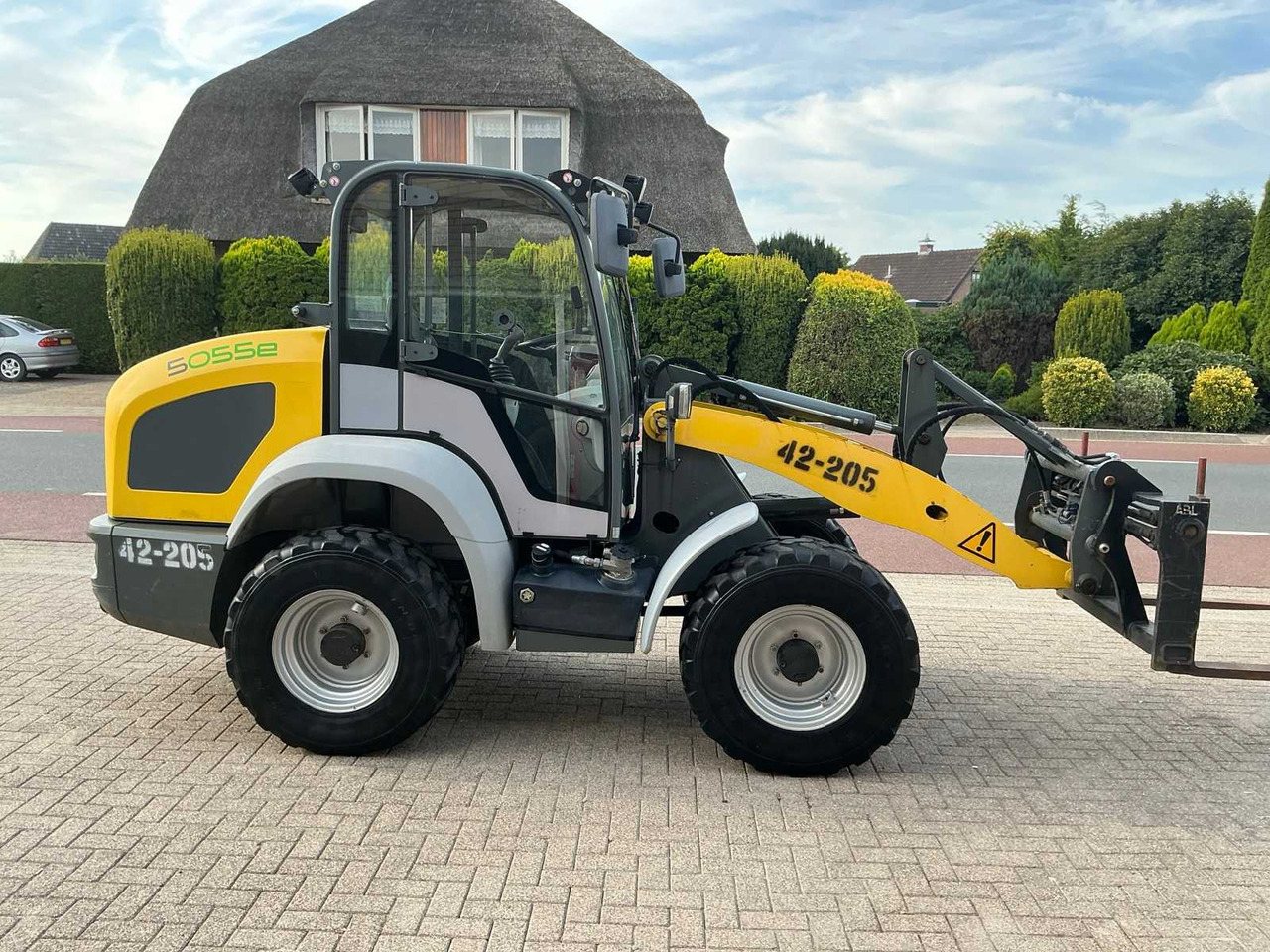 Pá carregadora de rodas Kramer 5055E: foto 8
