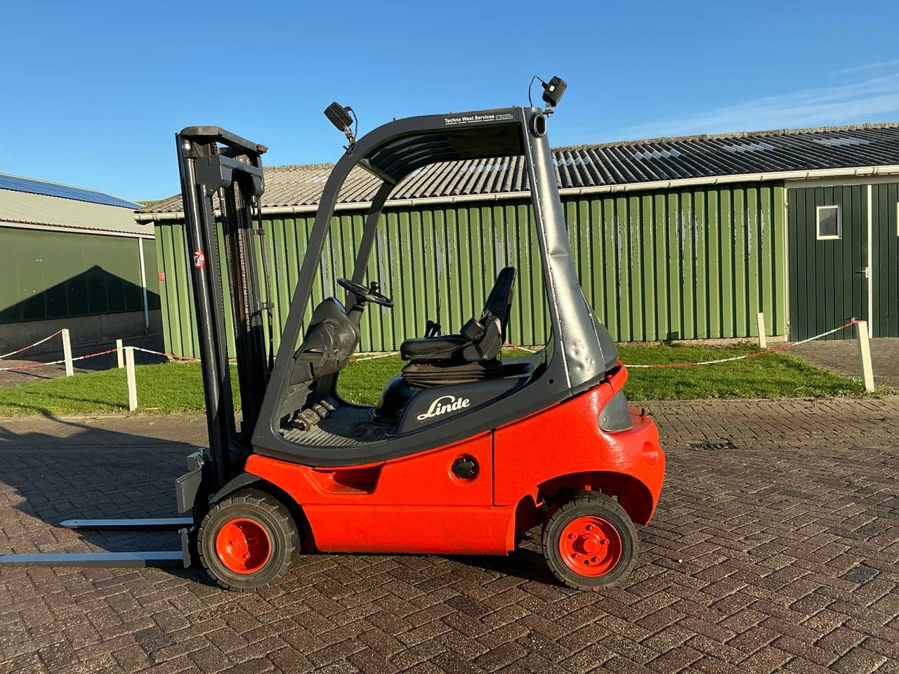 Empilhadeira LINDE H18D FORKLIFT: foto 8