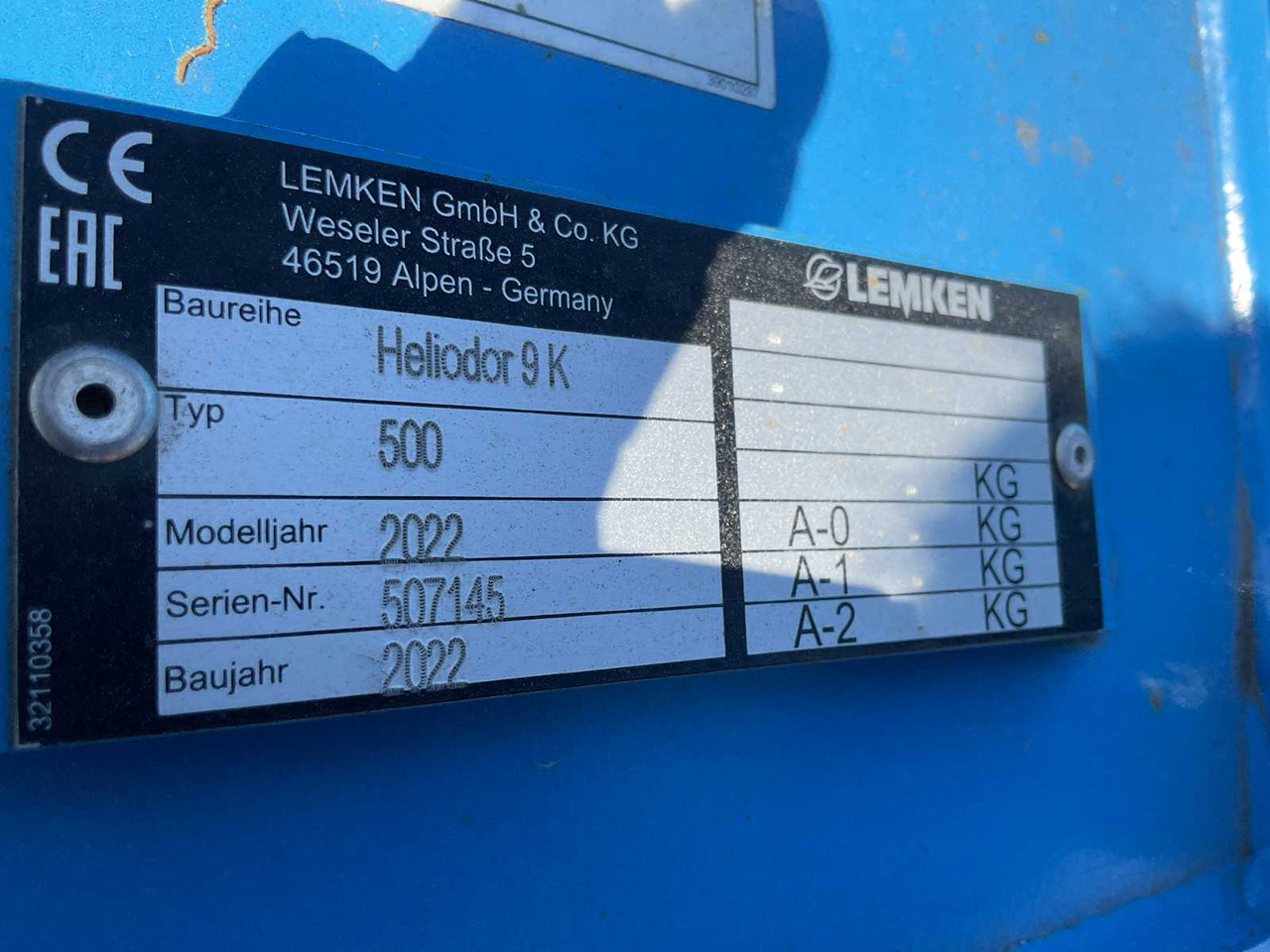 Grades de discos Lemken Heliodor 9 K 500: foto 13