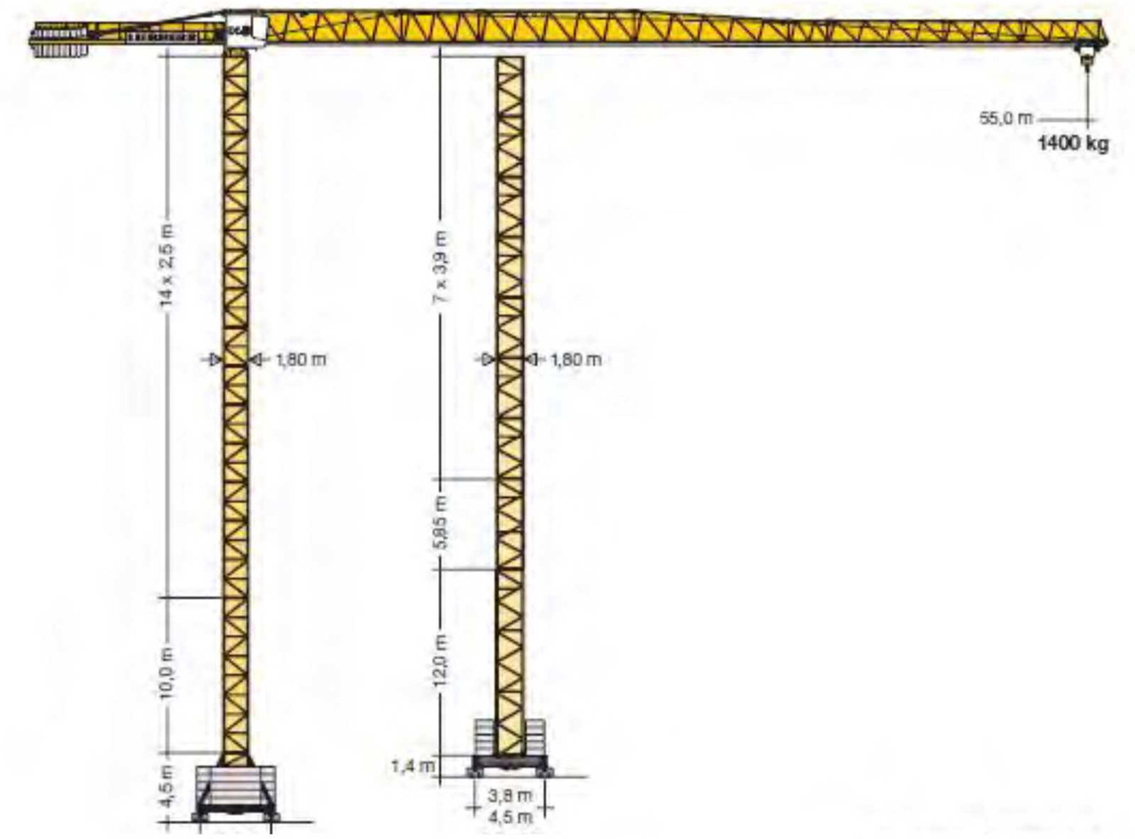 Guindaste de torre Liebherr 110 EC-B 6 FR.tronic: foto 13