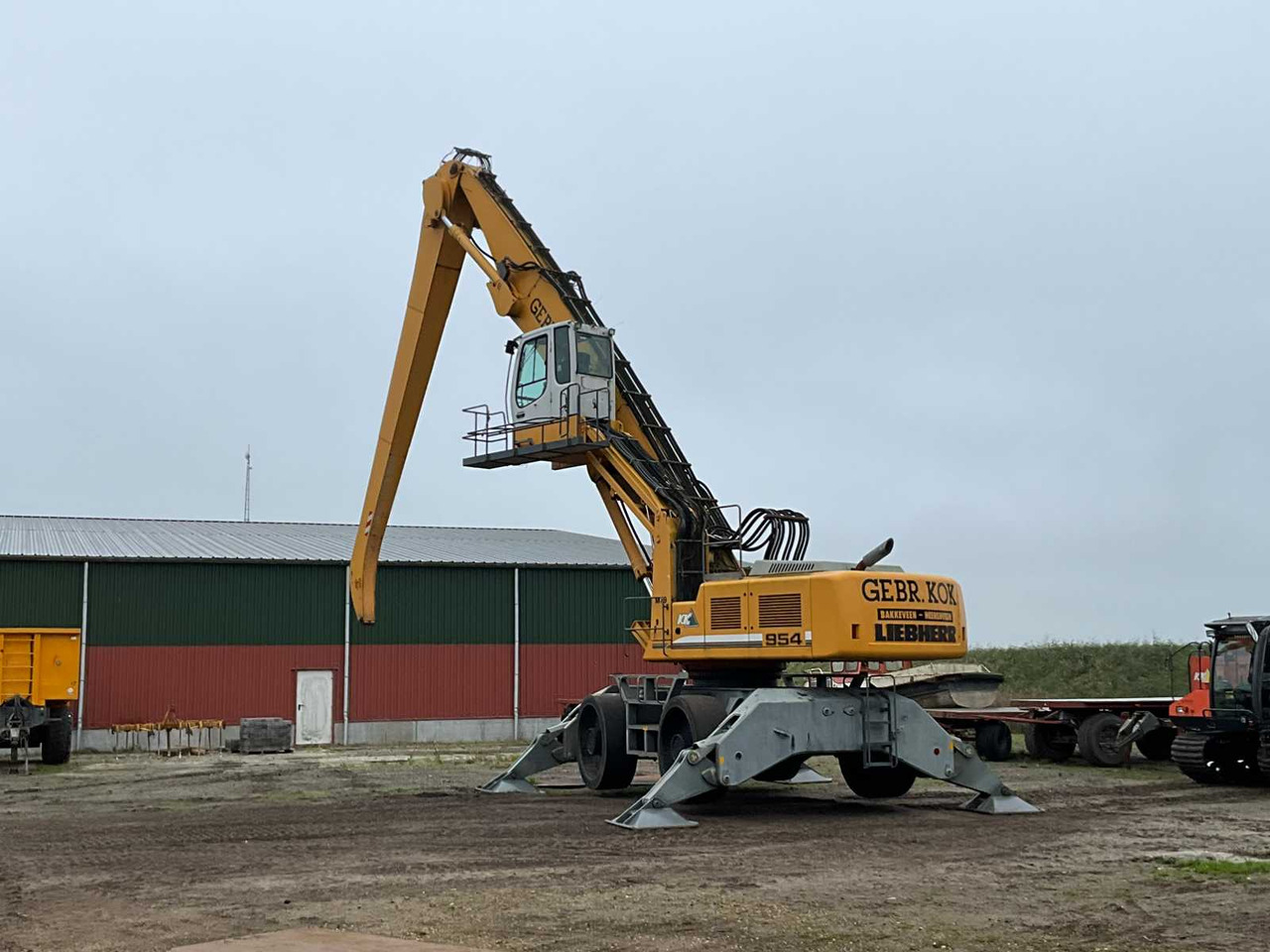Liebherr A954C HD Litronic - Escavadeira de rodas: foto 1 Liebherr A954C HD Litronic - Escavadeira de rodas: foto 1
