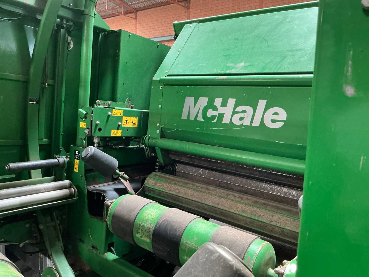 Enfardadeira de fardos redondos, Empacotador de fardos Mac Hale Fusion 2: foto 12