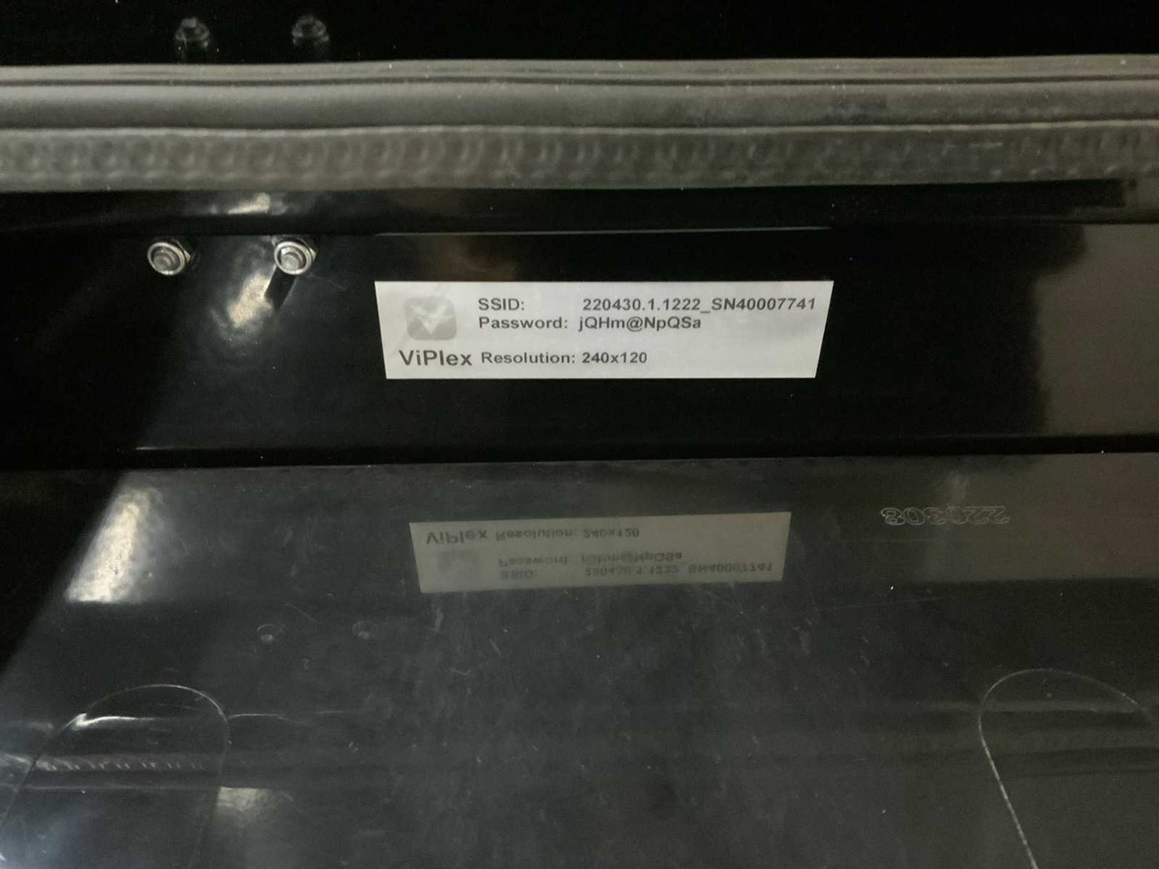 Máquina de outro Viplex tekstkar P8 ledscherm op aanhangwagen: foto 12