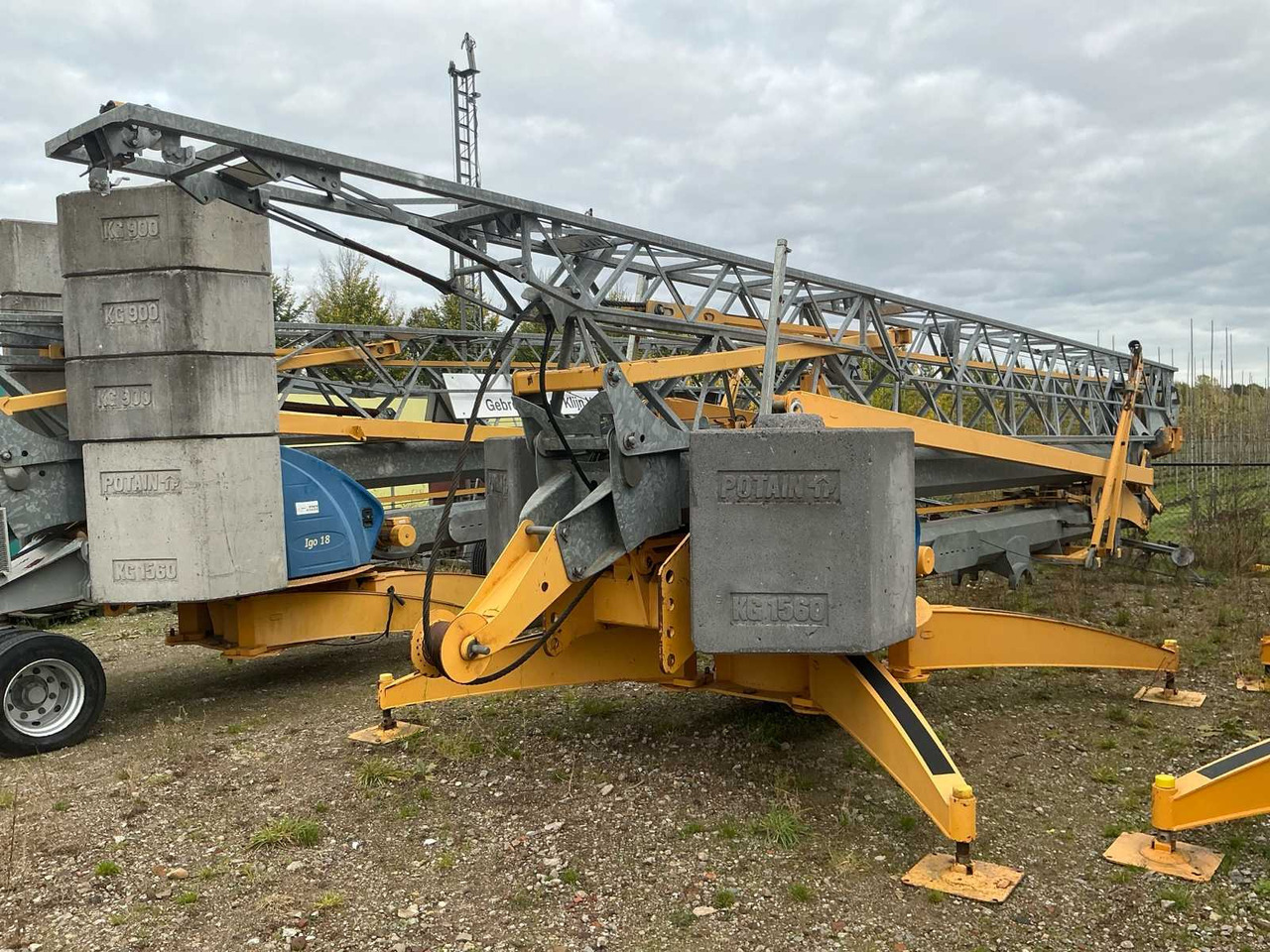 Potain IGO 21 - Guindaste de torre: foto 2 Potain IGO 21 - Guindaste de torre: foto 2