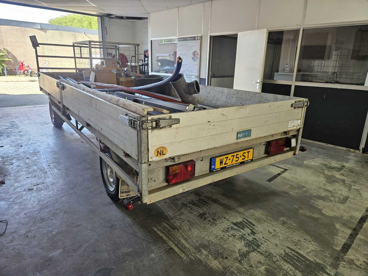 2001 HAPERT V2700 DRAWBAR TRAILER TRAILER - Reboque: foto 3 2001 HAPERT V2700 DRAWBAR TRAILER TRAILER - Reboque: foto 3