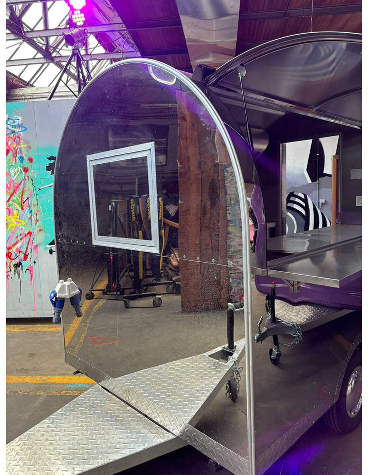 2025 FOOD TRAILER CHROME 220CM - MTM 750KG - Reboque: foto 5 2025 FOOD TRAILER CHROME 220CM - MTM 750KG - Reboque: foto 5