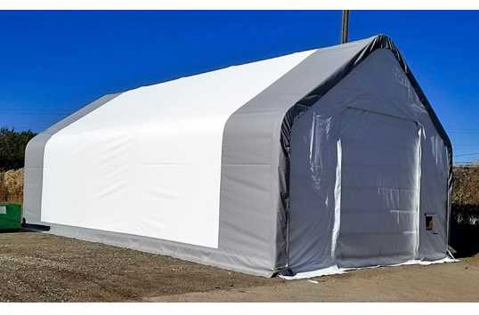 Rhino-Cross-Shelter 4012021DP - 36,6x12,2x6,4 m - Depósito de armazenamento: foto 3 Rhino-Cross-Shelter 4012021DP - 36,6x12,2x6,4 m - Depósito de armazenamento: foto 3