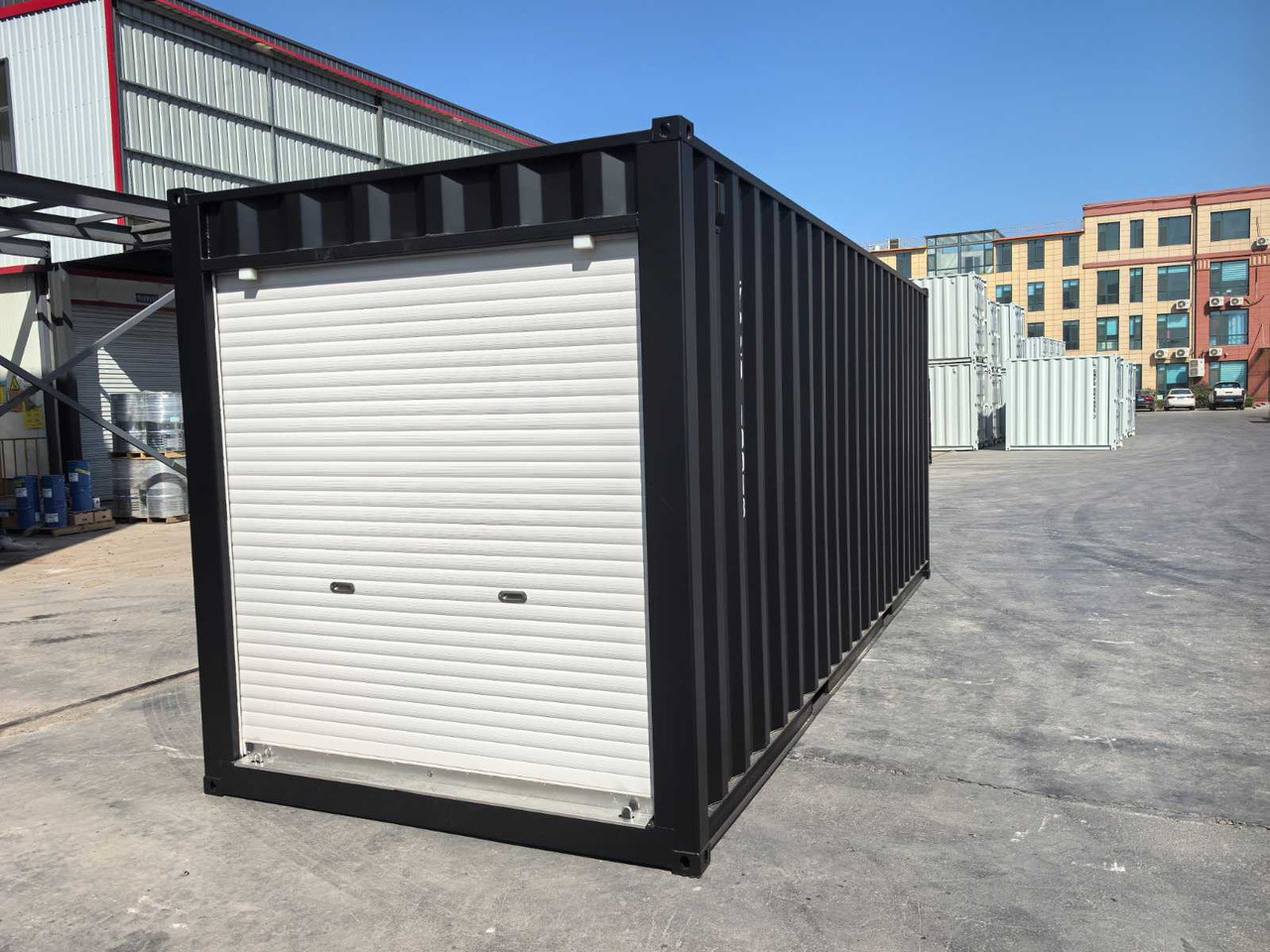 Rhino-cross-containers 20ft met roldeur - Contentor marítimo: foto 1 Rhino-cross-containers 20ft met roldeur - Contentor marítimo: foto 1