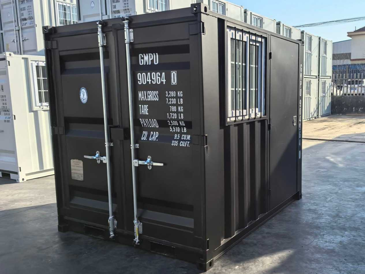 Rhino-cross-containers 7ft met deur en raam - Contentor marítimo: foto 1 Rhino-cross-containers 7ft met deur en raam - Contentor marítimo: foto 1